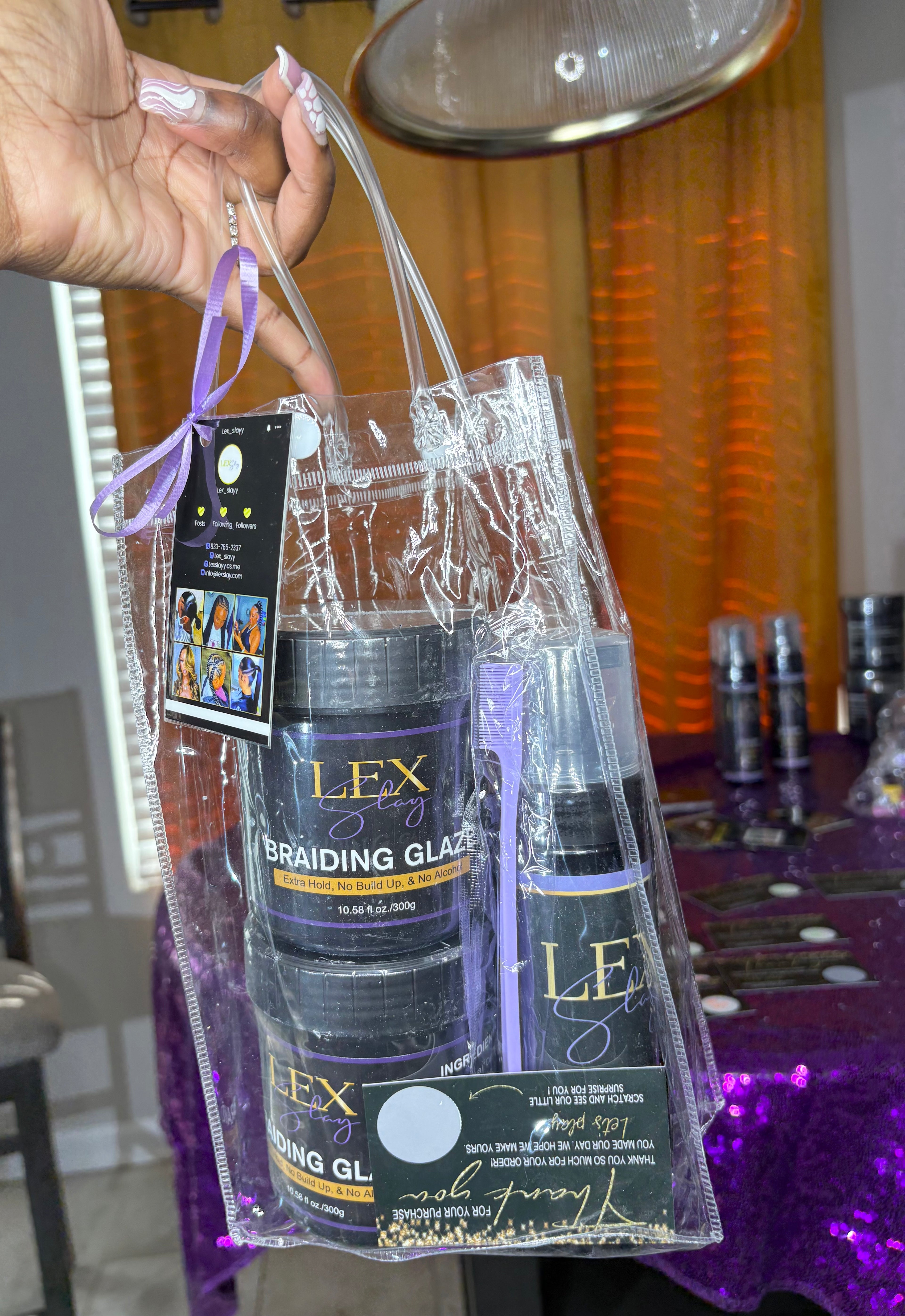 2 Braiding Glaze & Slay Foam Kit